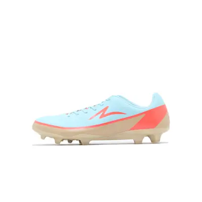 Specs Sepatu Bola Atheria FG - Aqua Sky/Frosted Almond/Fiery Coral