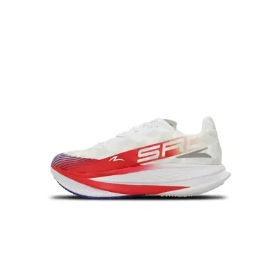 Specs Sepatu Running Flybird SV Subs1 - White/Cell Red/Nuit Blanche